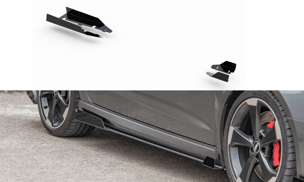 Maxton Design - Seitenschweller Flaps für Audi RS3 8V Sportback - Aerowerk.