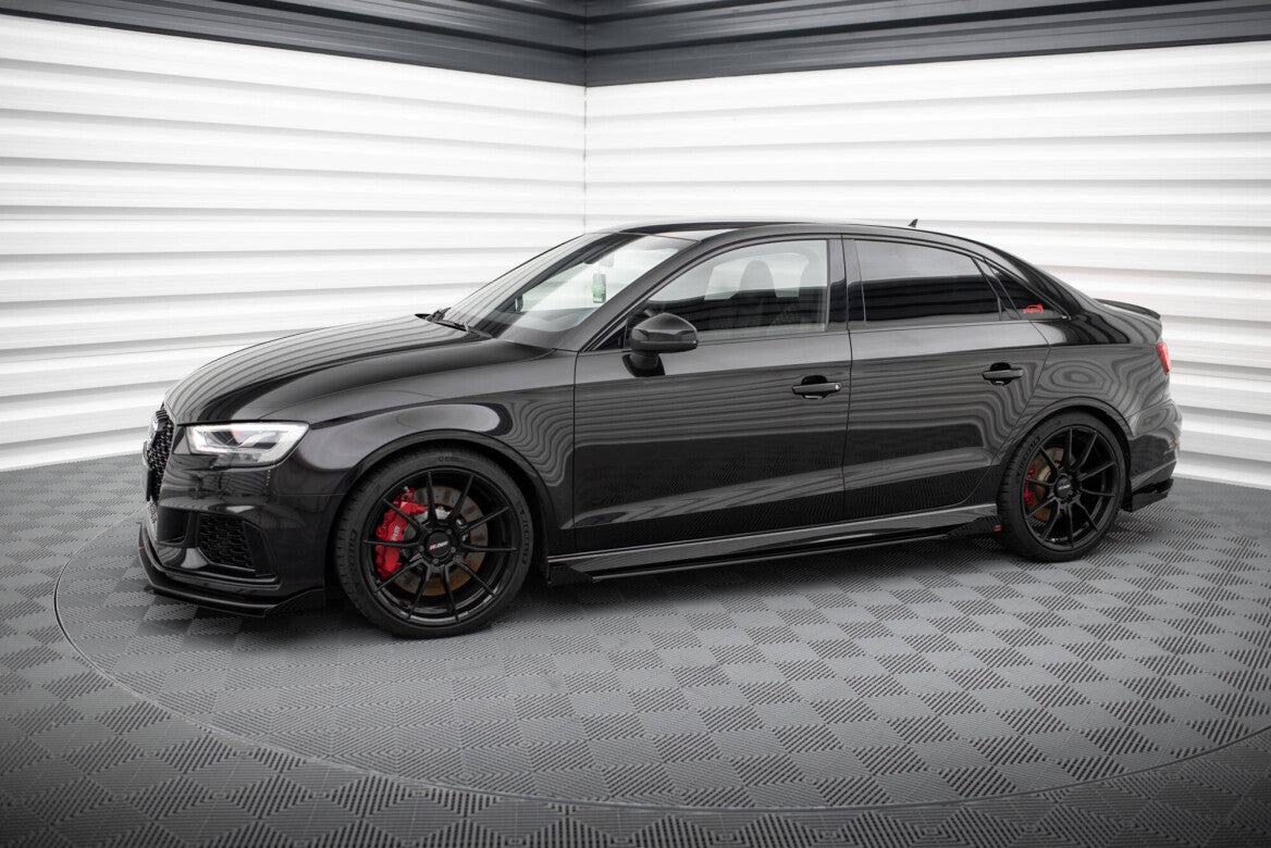 Seitenschweller Flaps für Audi RS3 Limousine 8V Facelift - Aerowerk.