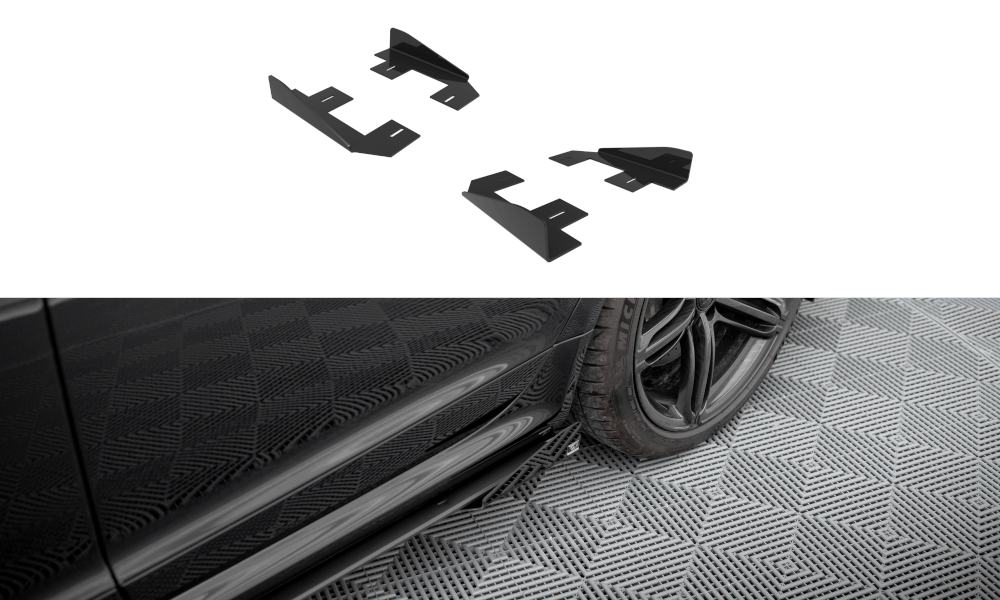 Maxton Design - Seitenschweller Flaps für Audi RS6 Avant C6 - Aerowerk.