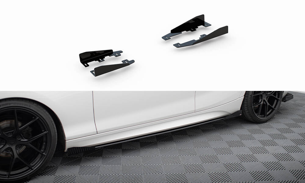 Maxton Design - Seitenschweller Flaps für BMW 1er F20 M135i / M140i / M - Paket - Aerowerk.