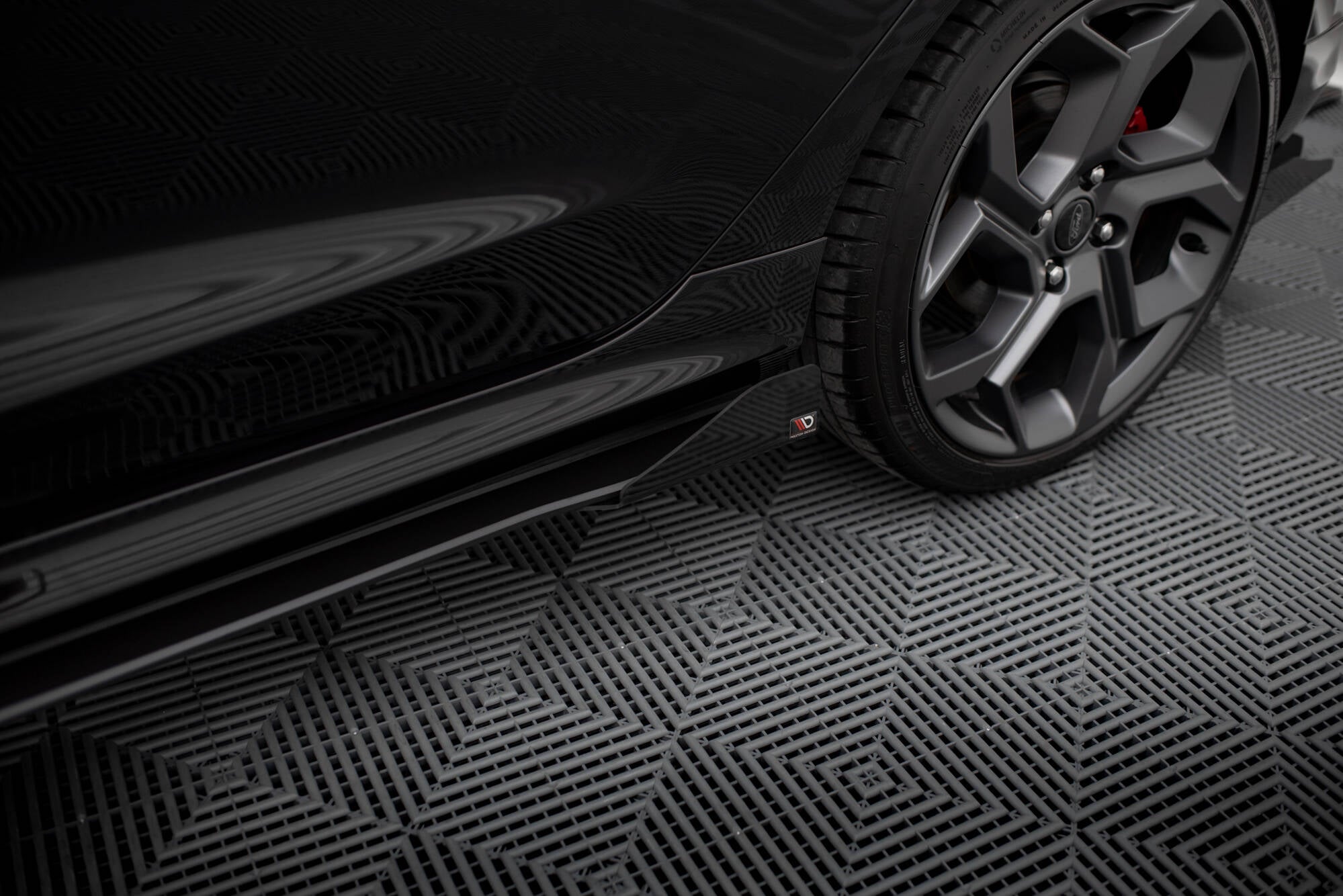 Maxton Design - Seitenschweller Flaps für Ford Fiesta ST / ST - Line Mk8 - Aerowerk.