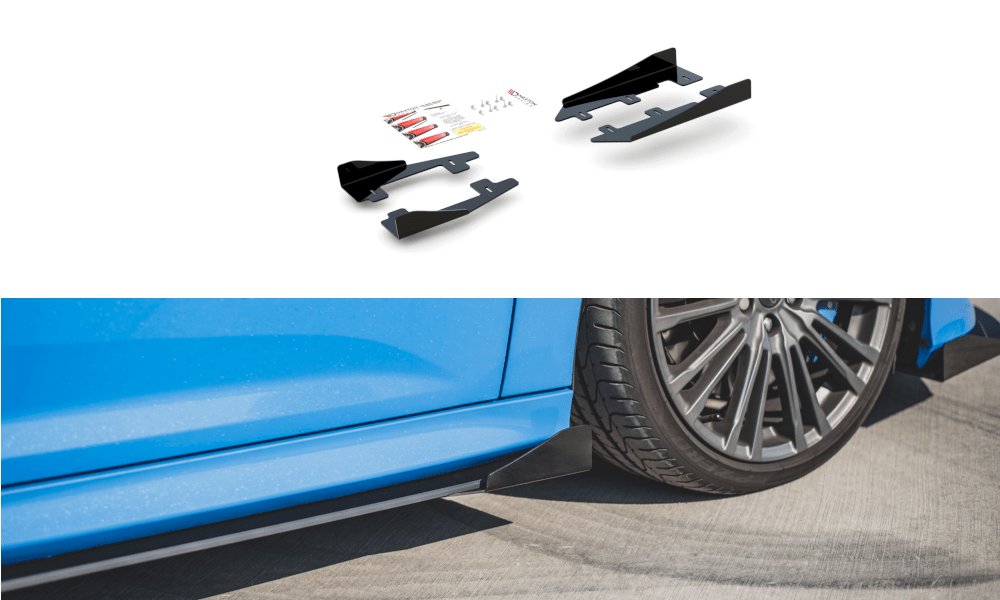 Maxton Design - Seitenschweller Flaps für Ford Focus RS Mk3 - Aerowerk.