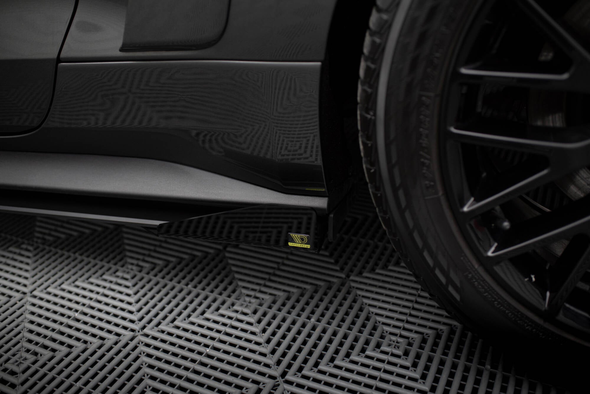 Maxton Design - Seitenschweller Flaps für Ford Mustang GT Mk6 - Aerowerk.