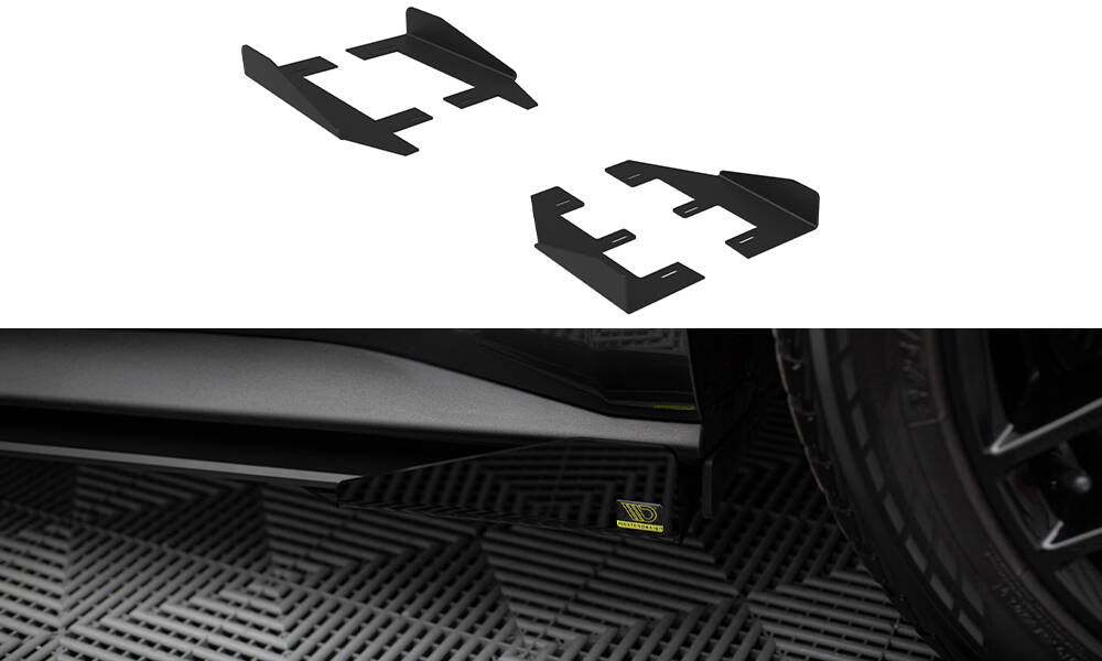 Maxton Design - Seitenschweller Flaps für Ford Mustang GT Mk6 - Aerowerk.