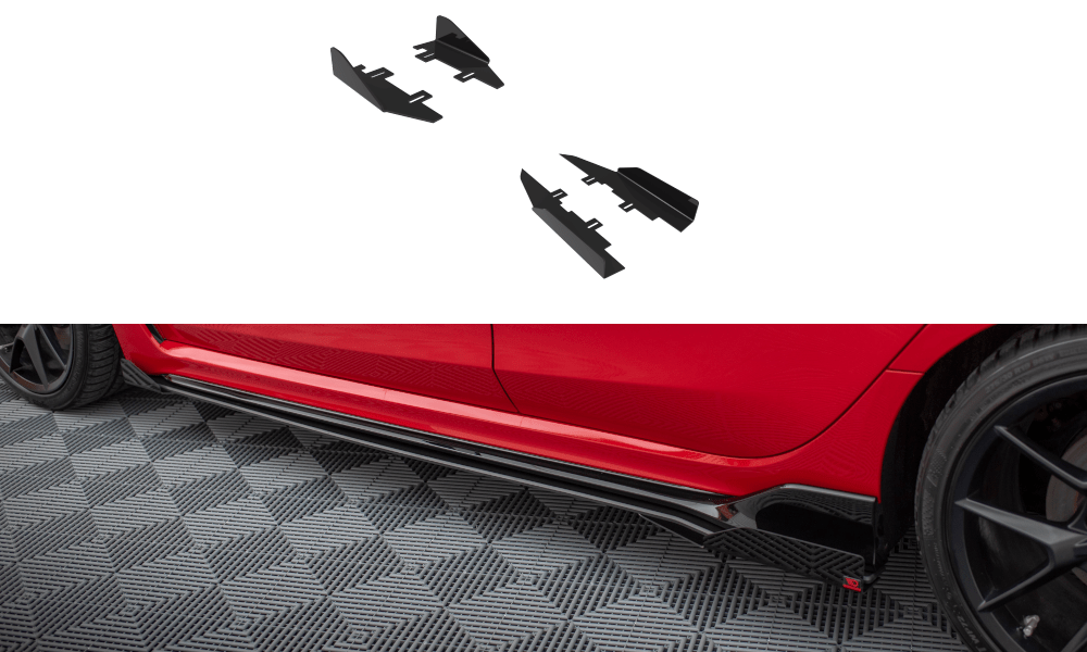 Maxton Design - Seitenschweller Flaps für Honda Civic Type - R Mk 11 - Aerowerk.