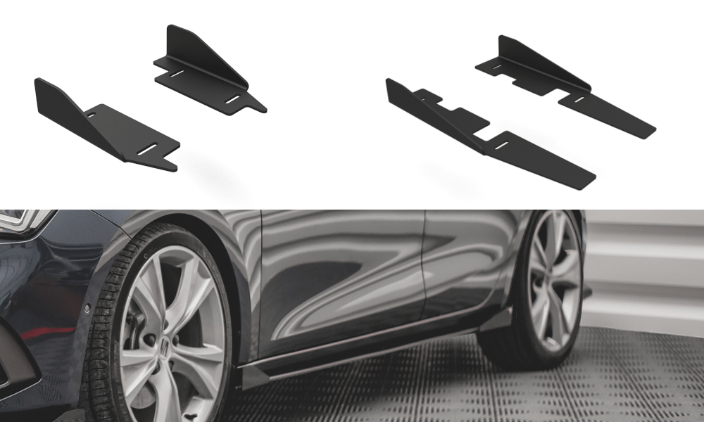 Maxton Design - Seitenschweller Flaps für Seat Leon FR Mk4 - Aerowerk.