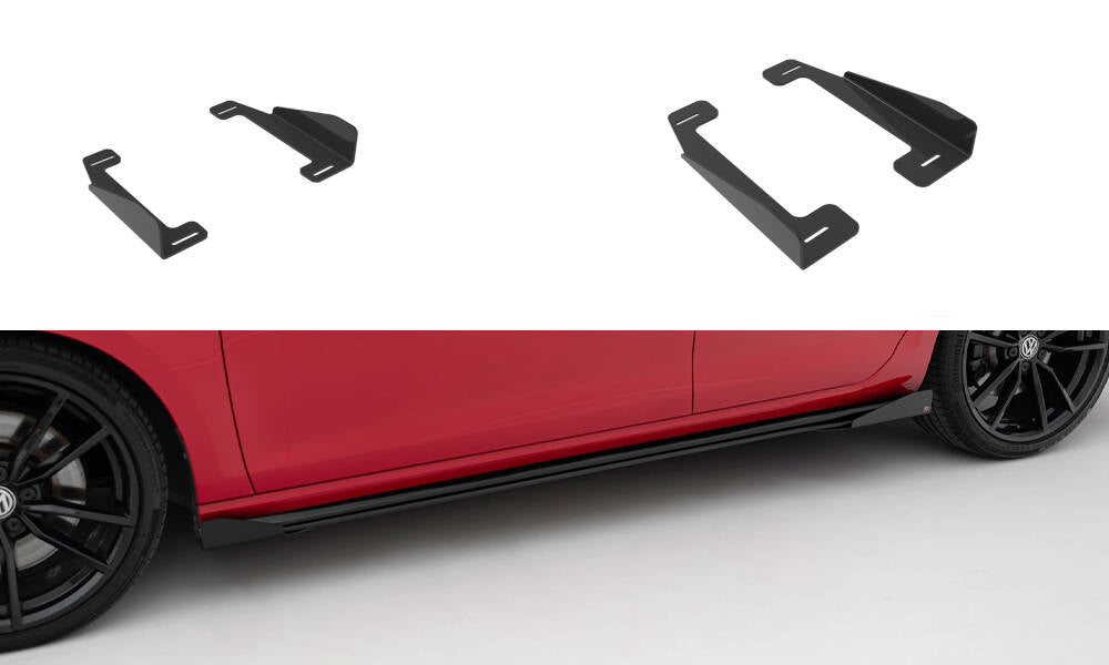 Maxton Design - Seitenschweller Flaps für VW Golf R / R - Line Mk7 Facelift - Aerowerk.