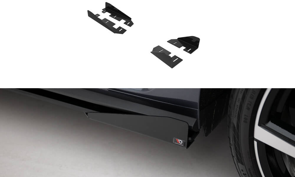 Maxton Design - Seitenschweller Flaps für VW Polo GTI Mk6 Facelift - Aerowerk.