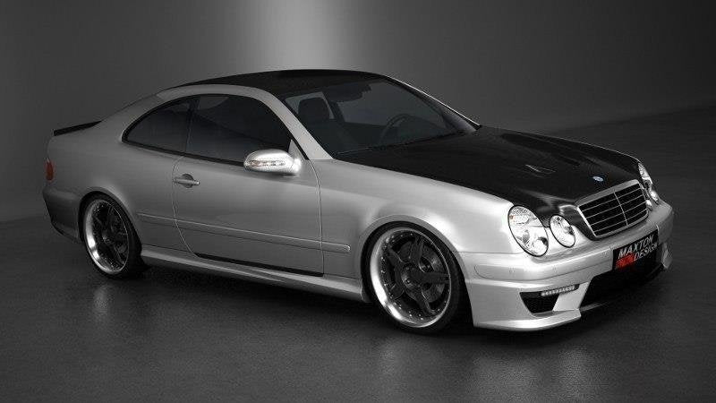 Maxton Design - Seitenschweller für MERCEDES CLK W208 - Aerowerk.