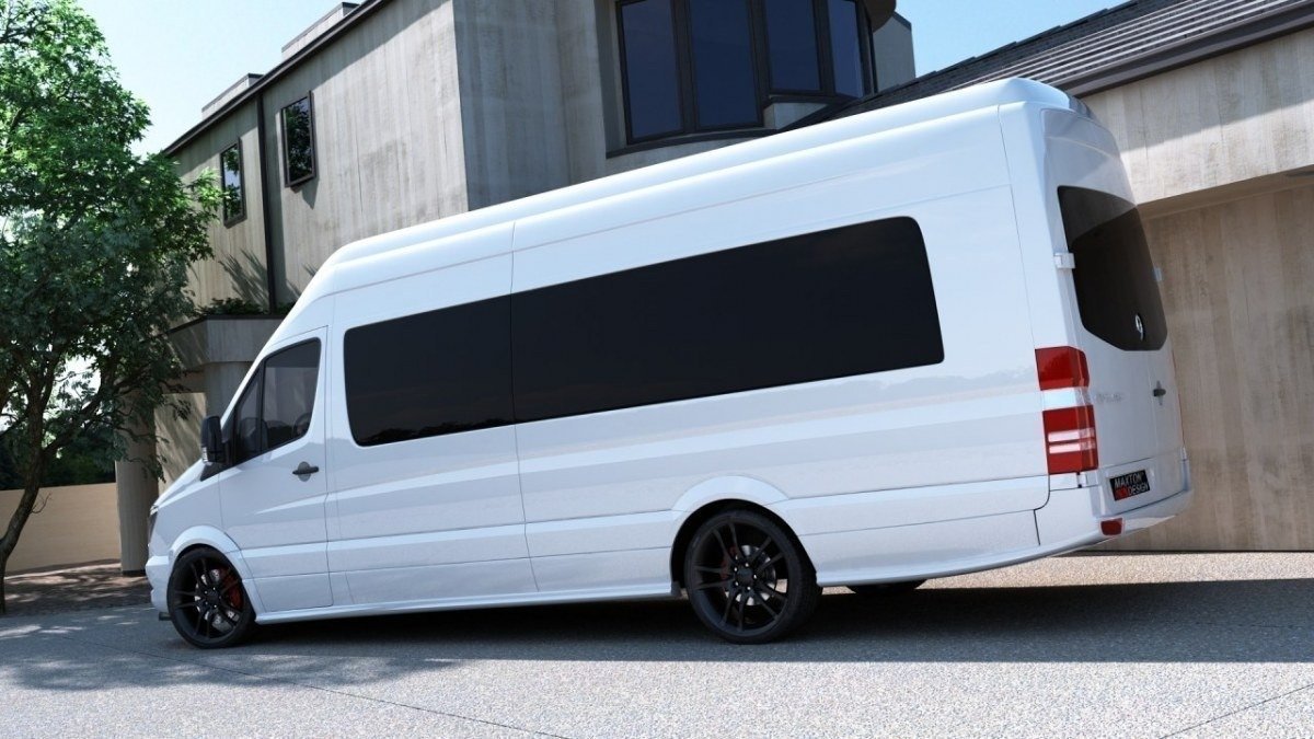 Maxton Design - Seitenschweller für MERCEDES SPRINTER 2013 - UP - Aerowerk.