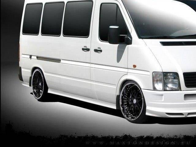 Maxton Design - Seitenschweller für Mercedes Sprinter I FL / VW LT 96 - 06 DIESE Seitenschweller PASST ZWILLINGSRÄDER VERSION. - Aerowerk.