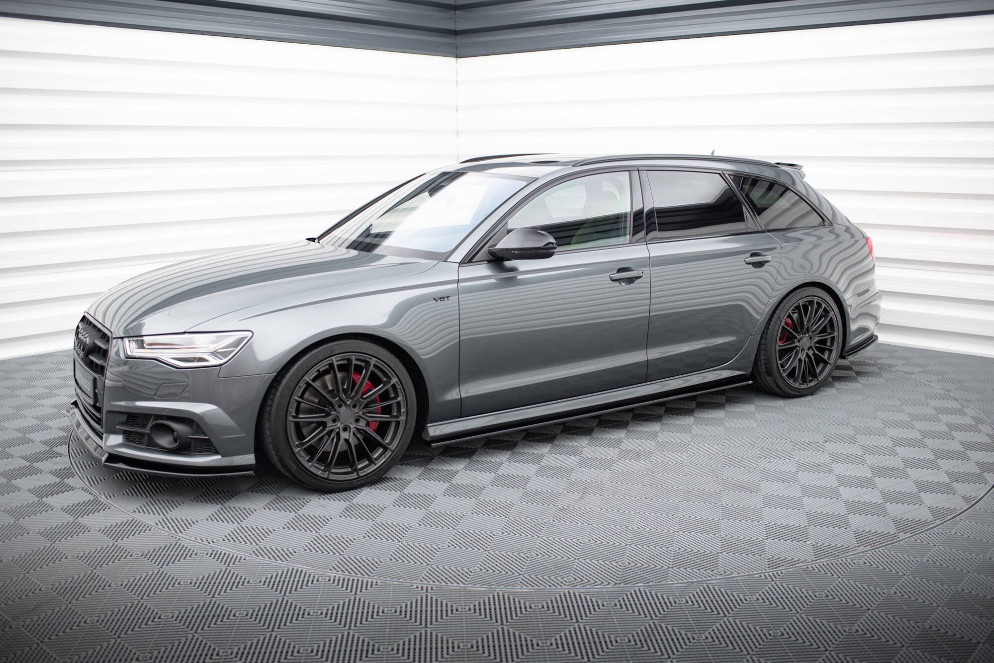Maxton Design - Seitenschweller V1 Ansatz für für Audi A6 / A6 C7 S - line/ S6 C7 Facelift - Aerowerk.
