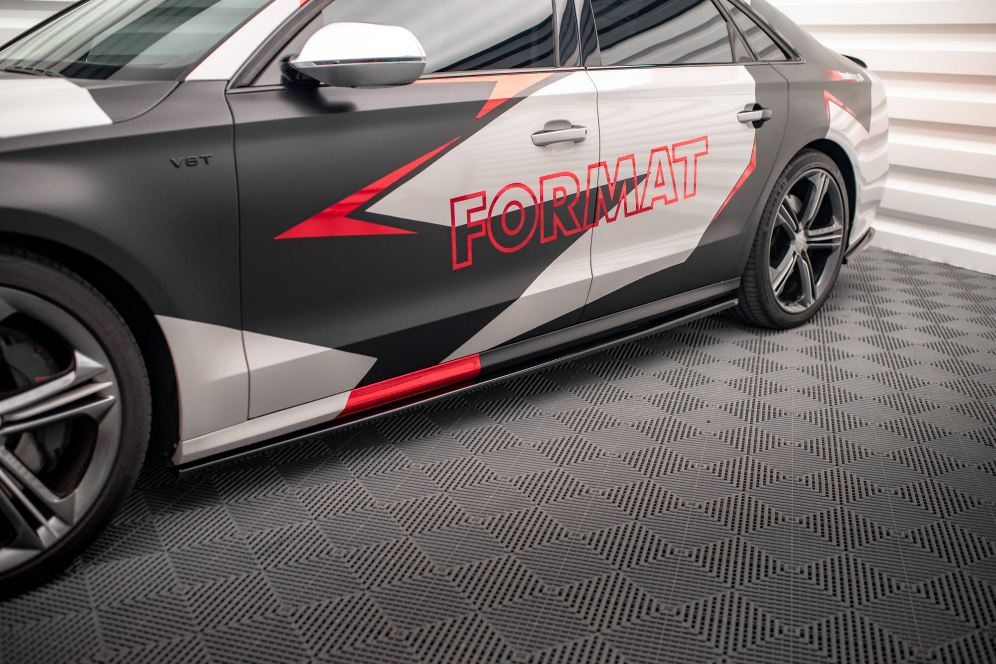 Maxton Design - Seitenschweller V1 Ansatz für für Audi S8 D4 - Aerowerk.