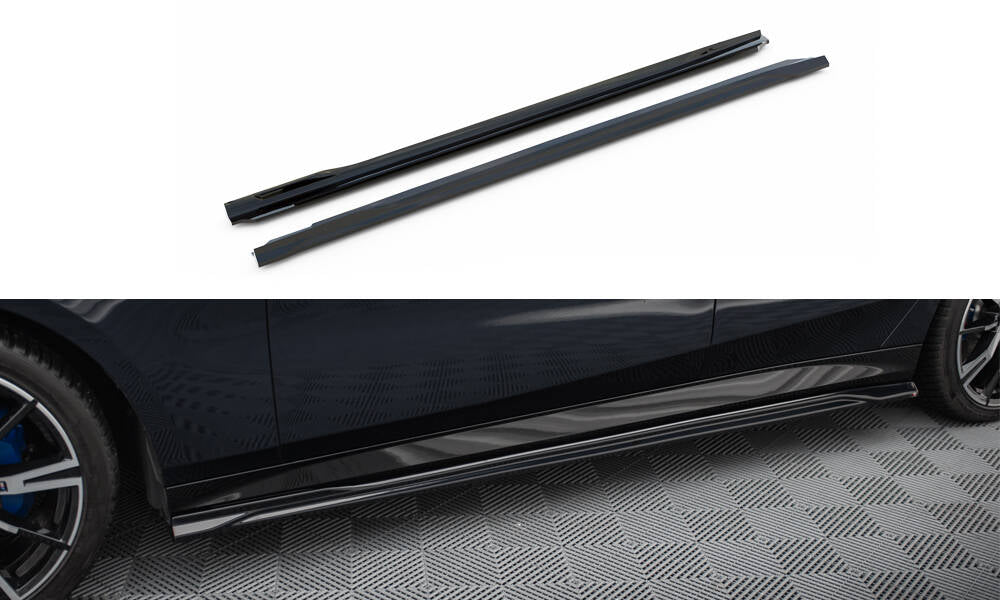 Maxton Design - Seitenschweller V.1 Ansatz für für BMW 5er M - Paket G60 - Aerowerk.