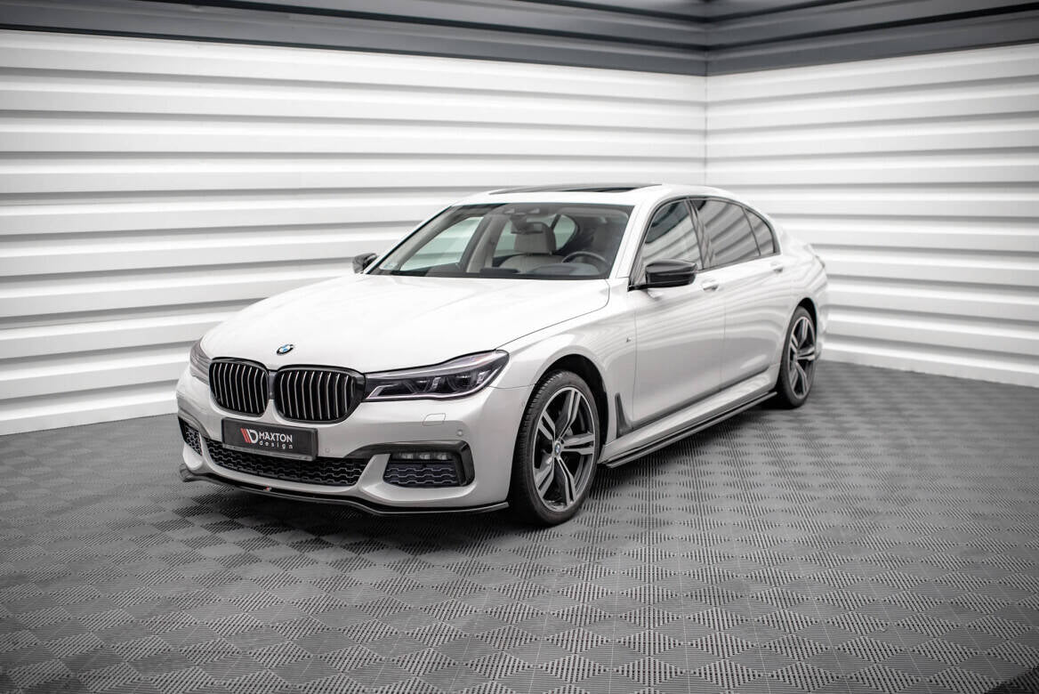 Maxton Design - Seitenschweller V.1 Ansatz für für BMW 7er Lang M - Paket G12 - Aerowerk.