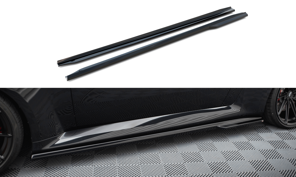 Maxton Design - Seitenschweller V.1 Ansatz für für BMW M2 G87 - Aerowerk.