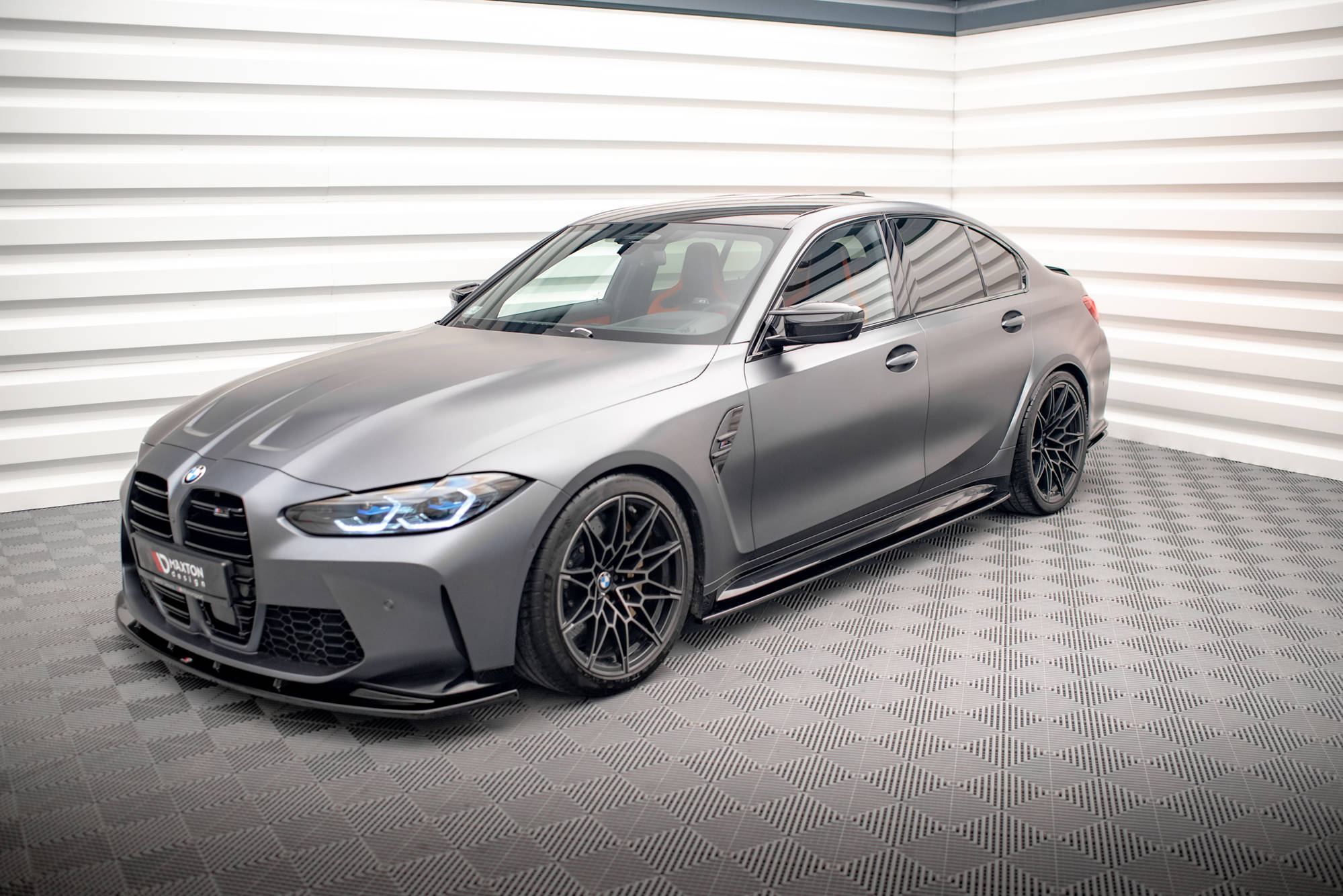 Maxton Design - Seitenschweller V.1 Ansatz für für BMW M3 G80 / Touring / G81 - Aerowerk.