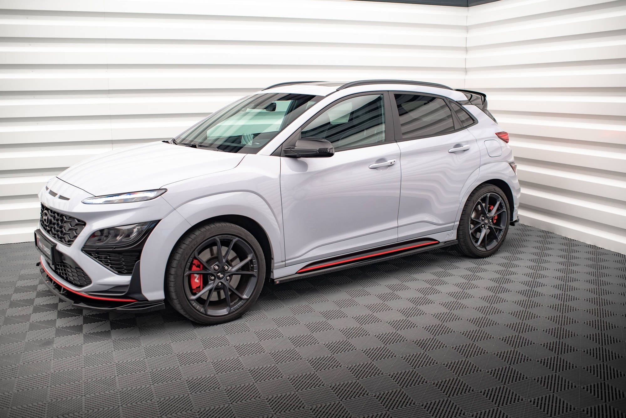 Maxton Design - Seitenschweller V1 Ansatz für für Hyundai Kona N Mk1 - Aerowerk.