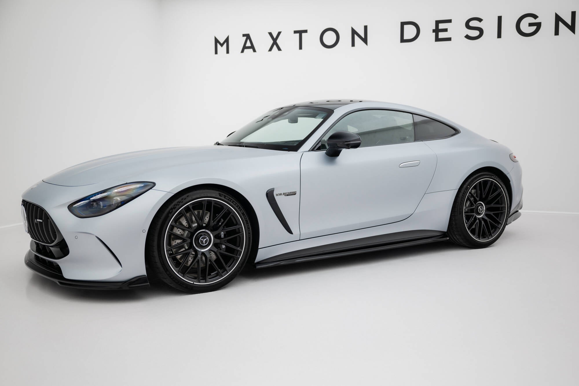 Maxton Design - Seitenschweller V1 Ansatz für für Mercedes - AMG GT 63 / 55 / 63 S E Performance C192 - Aerowerk.
