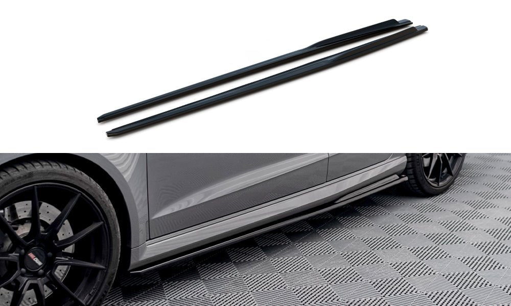 Maxton Design - Seitenschweller V2 Ansatz für Audi RS3 8V Sportback Facelift - Aerowerk.