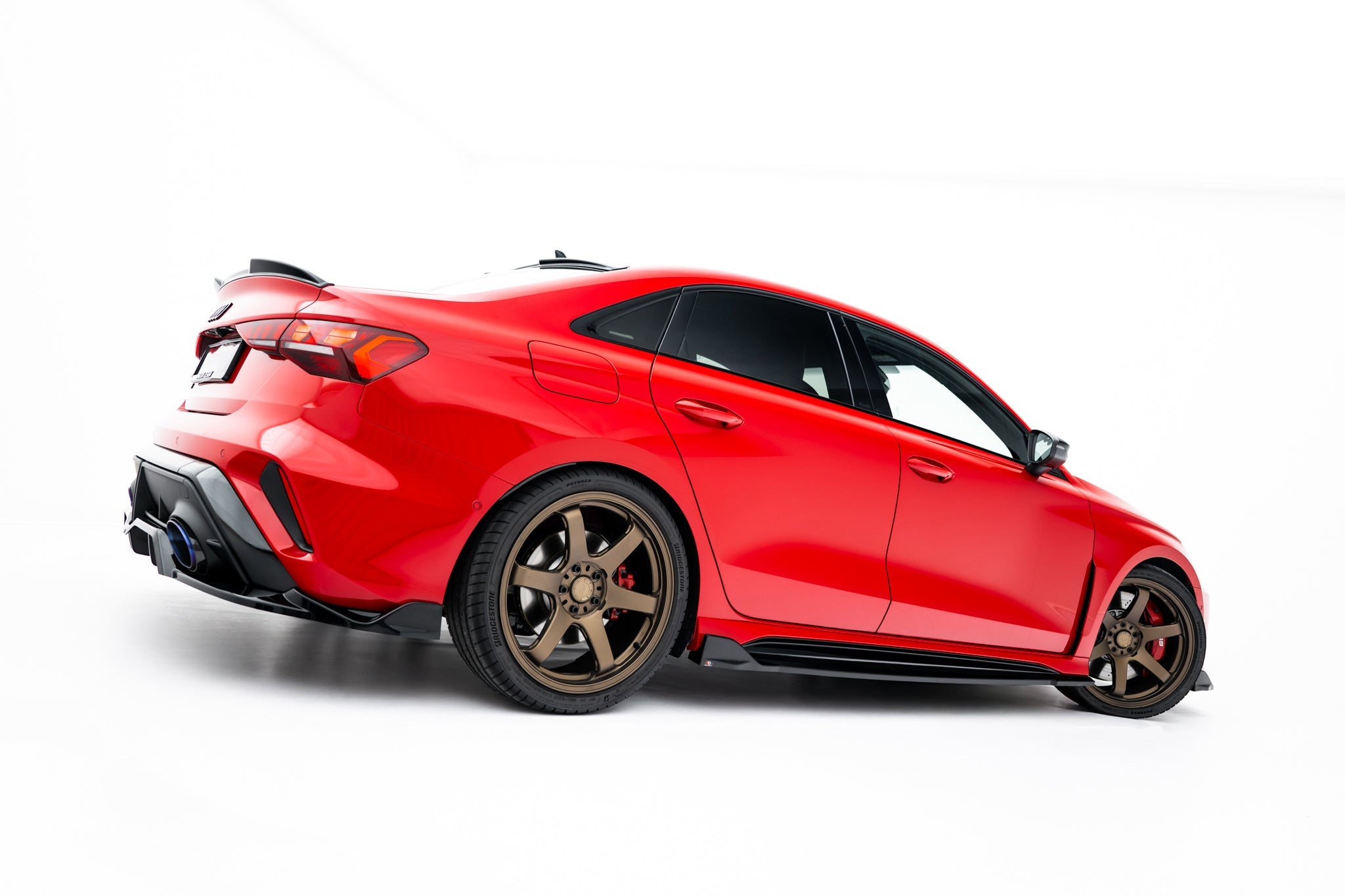 Maxton Design - Seitenschweller V2 Ansatz für Audi RS3 Limousine 8Y / 8Y Facelift - Aerowerk.