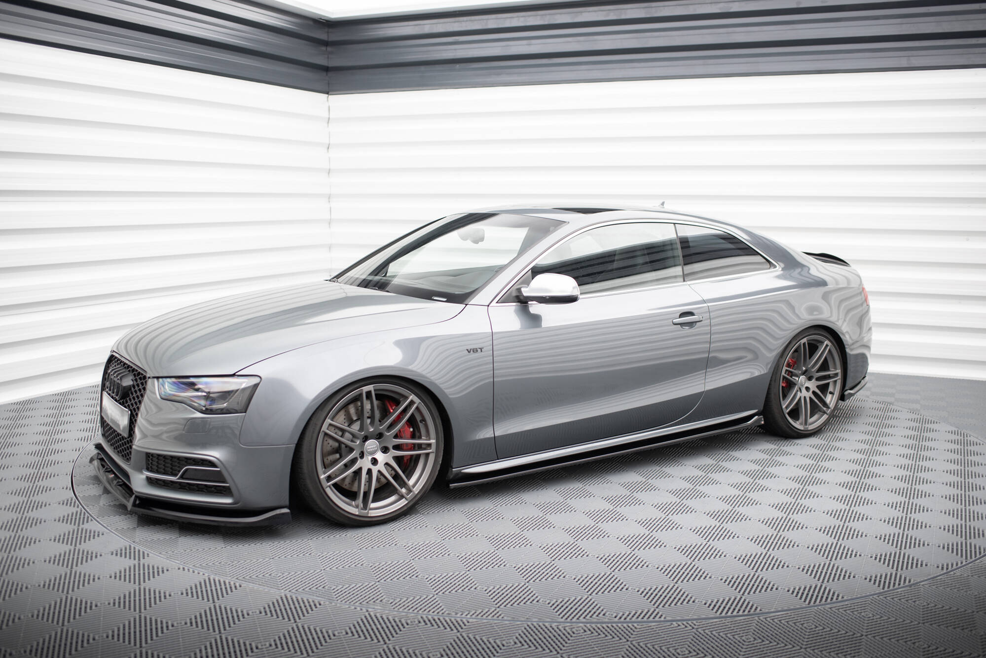 Maxton Design - Seitenschweller V2 Ansatz für Audi S5 / A5 S - Line Coupe 8T - Aerowerk.