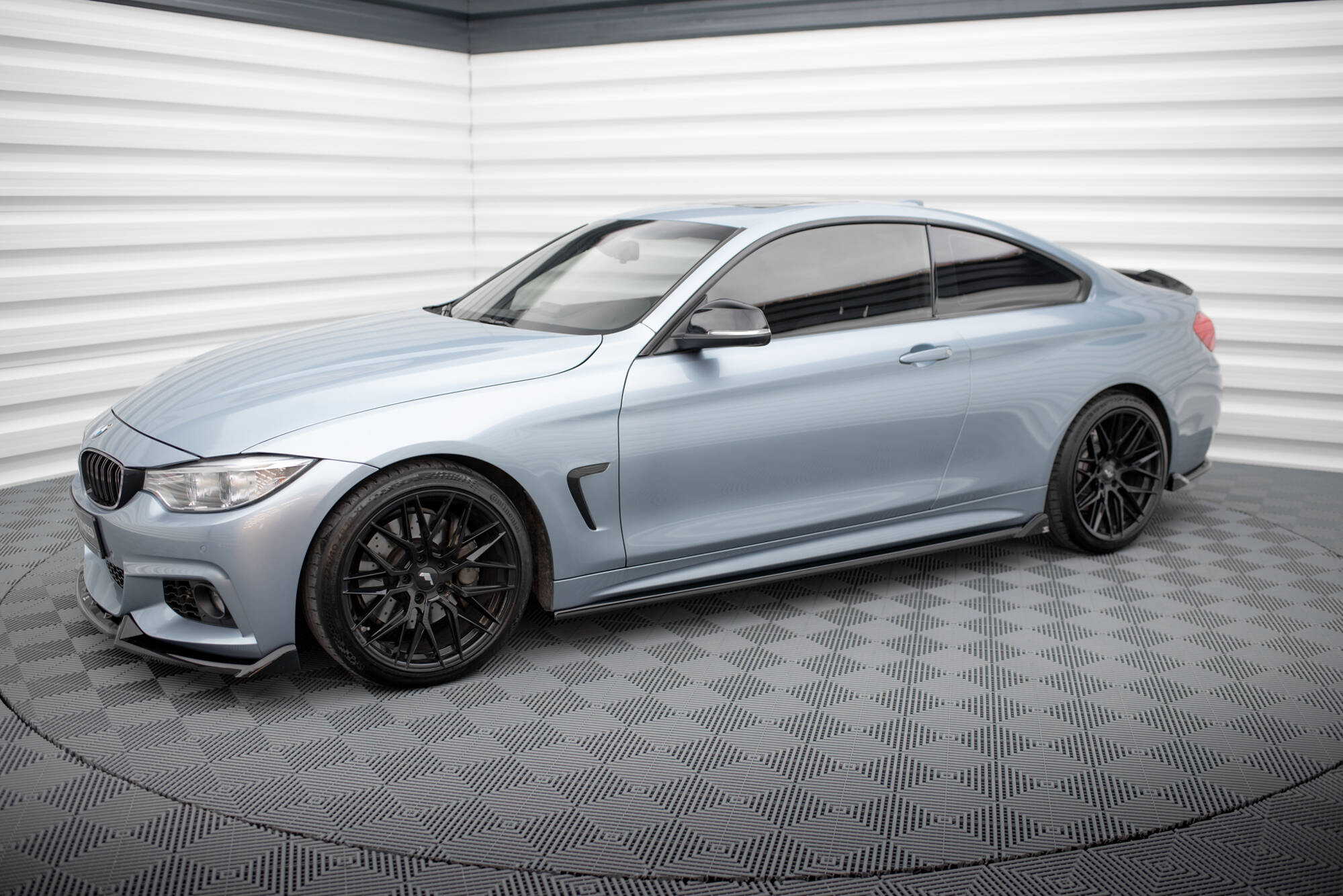 Maxton Design - Seitenschweller V.2 Ansatz für BMW 4er Coupe / Gran Coupe / Cabrio M - Paket F32 / F36 / F33 - Aerowerk.