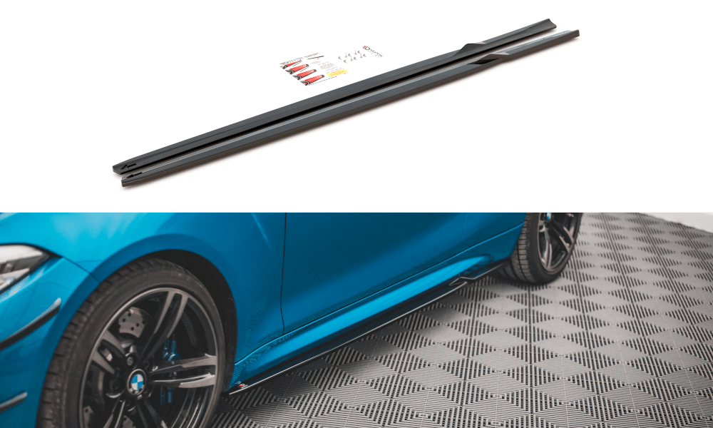 Maxton Design - Seitenschweller V2 Ansatz für BMW M2 F87 - Aerowerk.