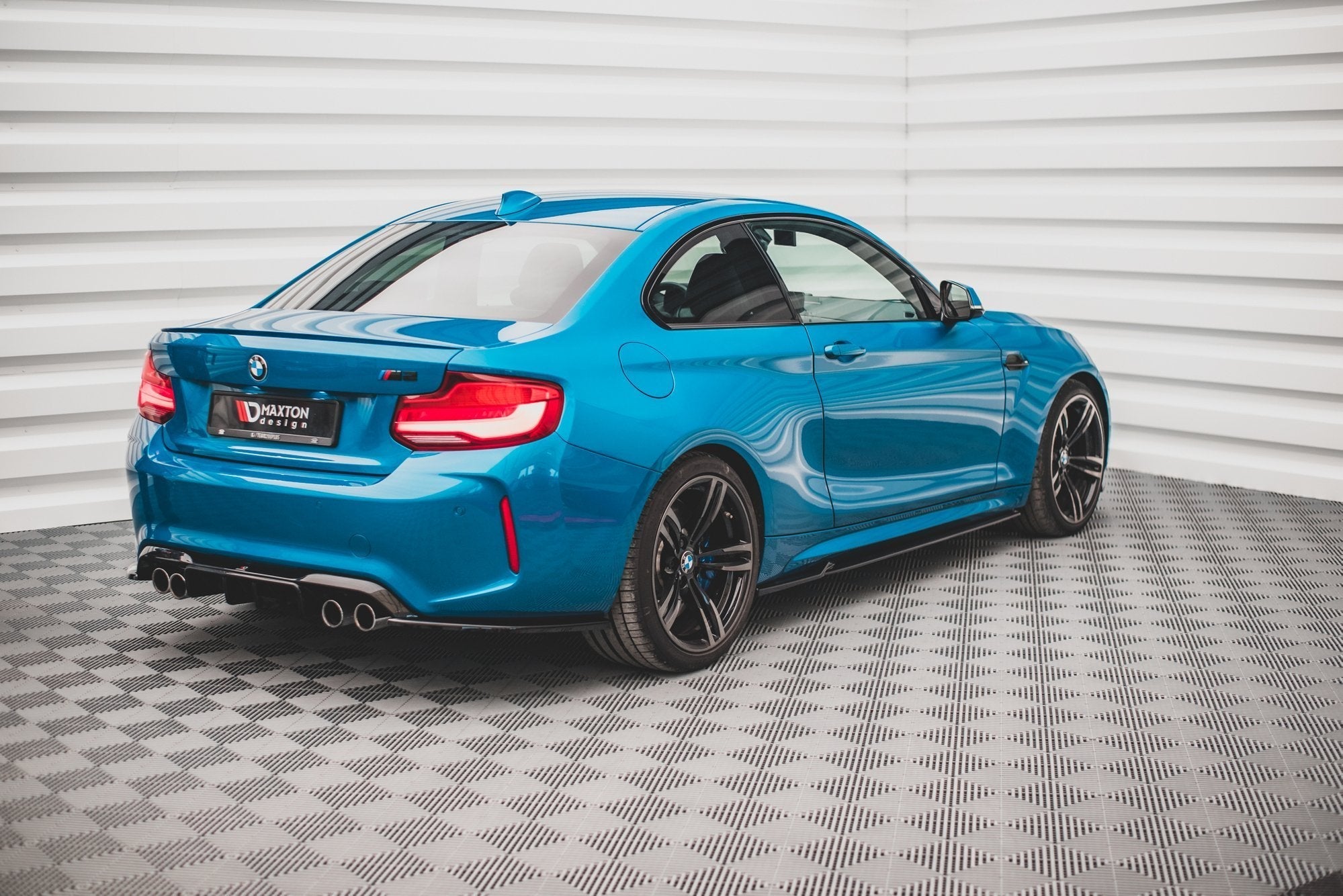 Maxton Design - Seitenschweller V2 Ansatz für BMW M2 F87 - Aerowerk.