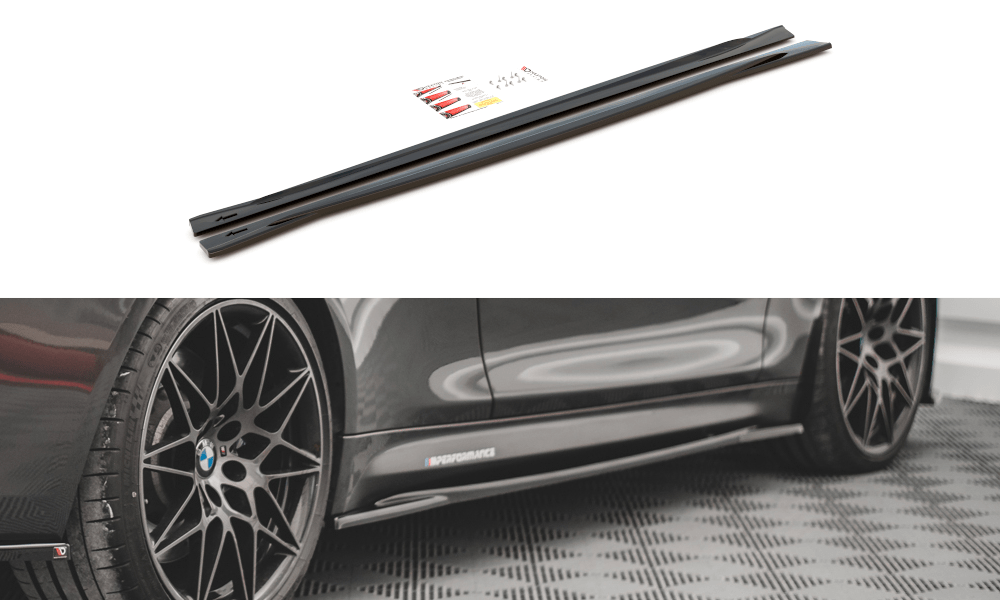 Maxton Design - Seitenschweller V2 Ansatz für BMW M4 F82 - Aerowerk.