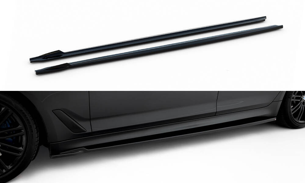 Maxton Design - Seitenschweller V.2 Ansatz für BMW M550i / M550d Limousine G30 / G30 Facelift - Aerowerk.