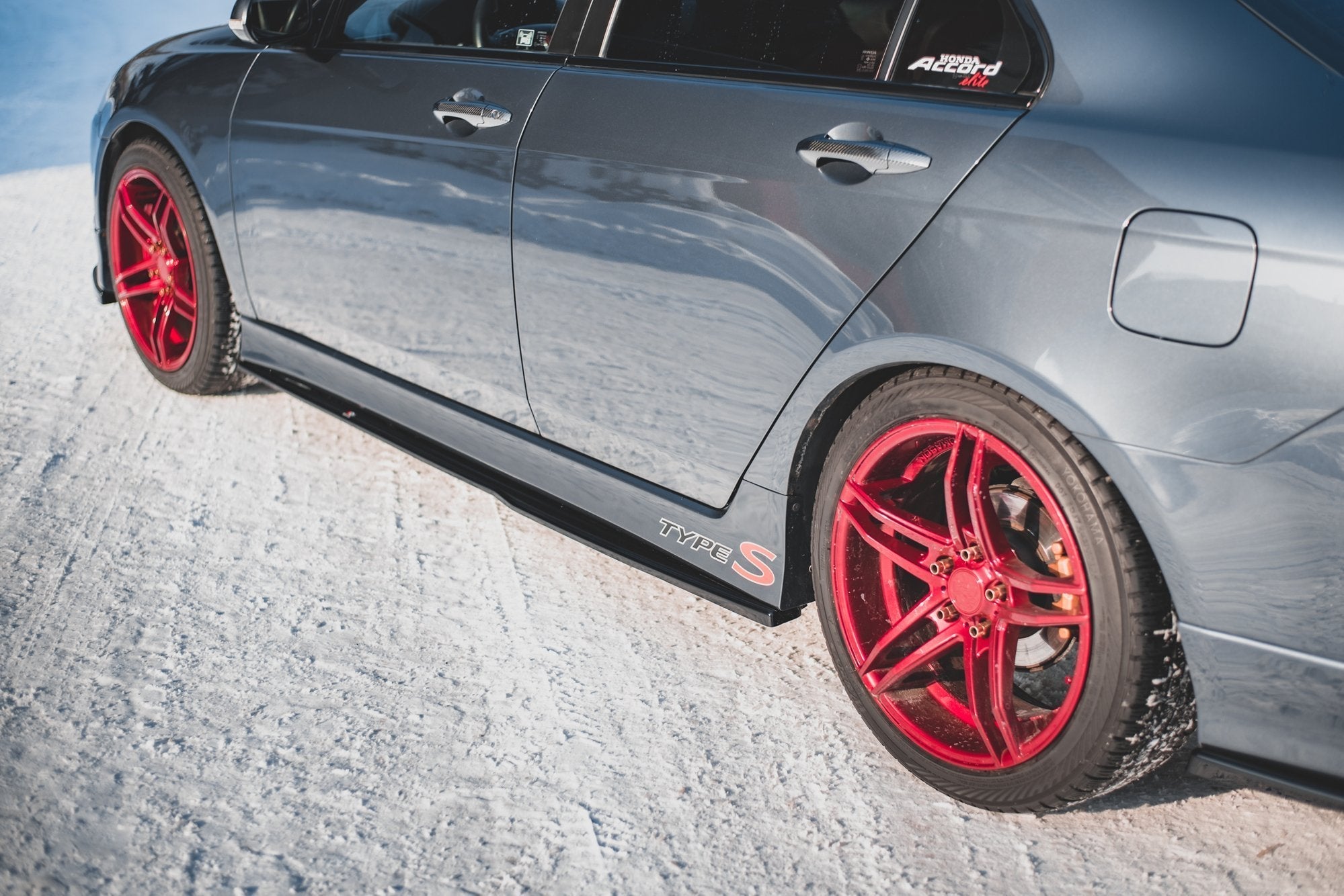 Maxton Design - Seitenschweller V2 Ansatz für Honda Accord Mk7 Type - S - Aerowerk.