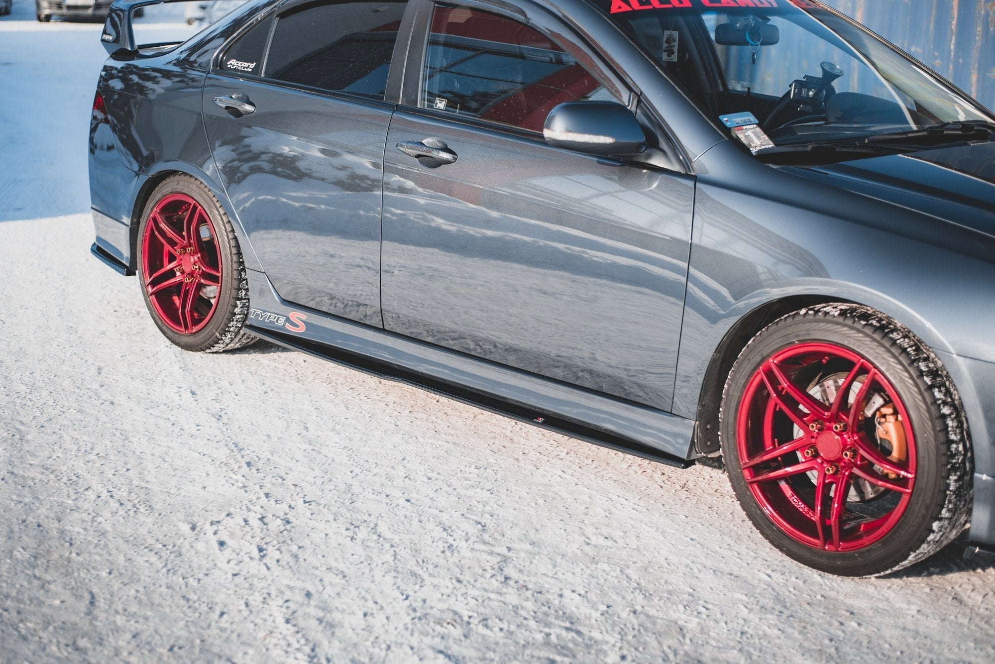 Maxton Design - Seitenschweller V2 Ansatz für Honda Accord Mk7 Type - S - Aerowerk.