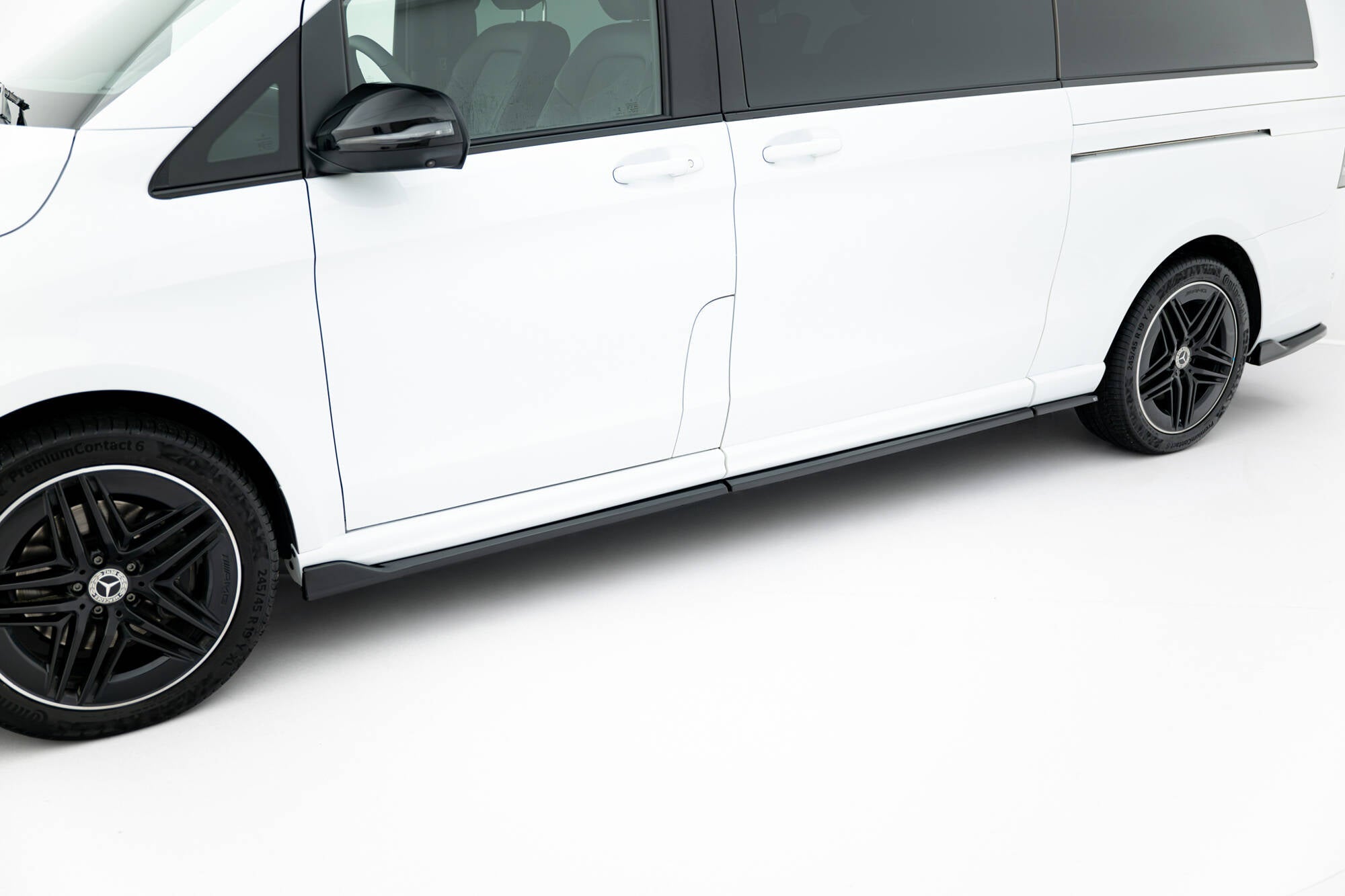 Maxton Design - Seitenschweller V2 Ansatz für Mercedes - Benz V - Klasse Extra Long AMG - Line W447 - Aerowerk.