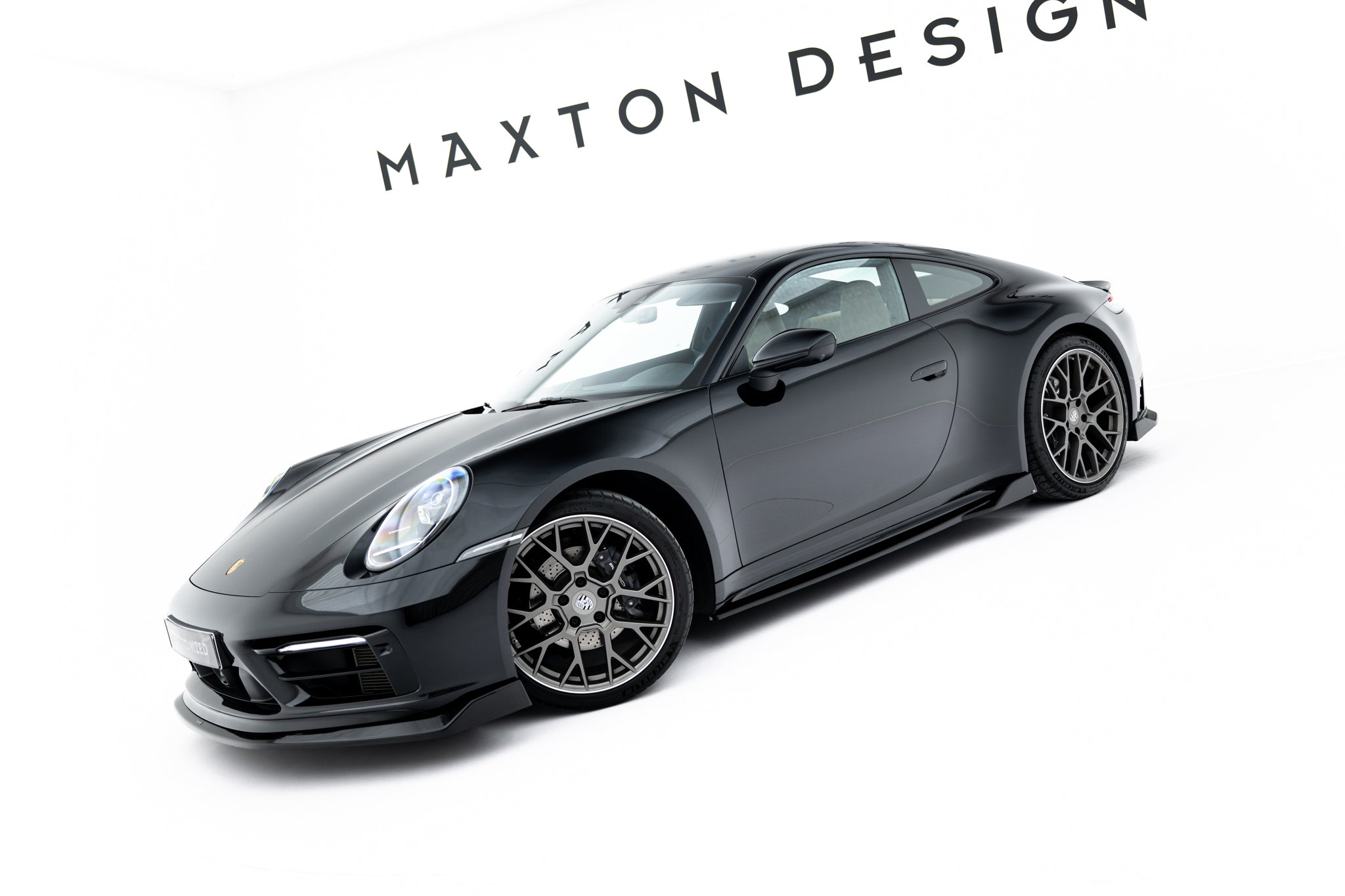 Maxton Design - Seitenschweller V2 Ansatz für Porsche 911 Carrera Sport Design 992 - Aerowerk.