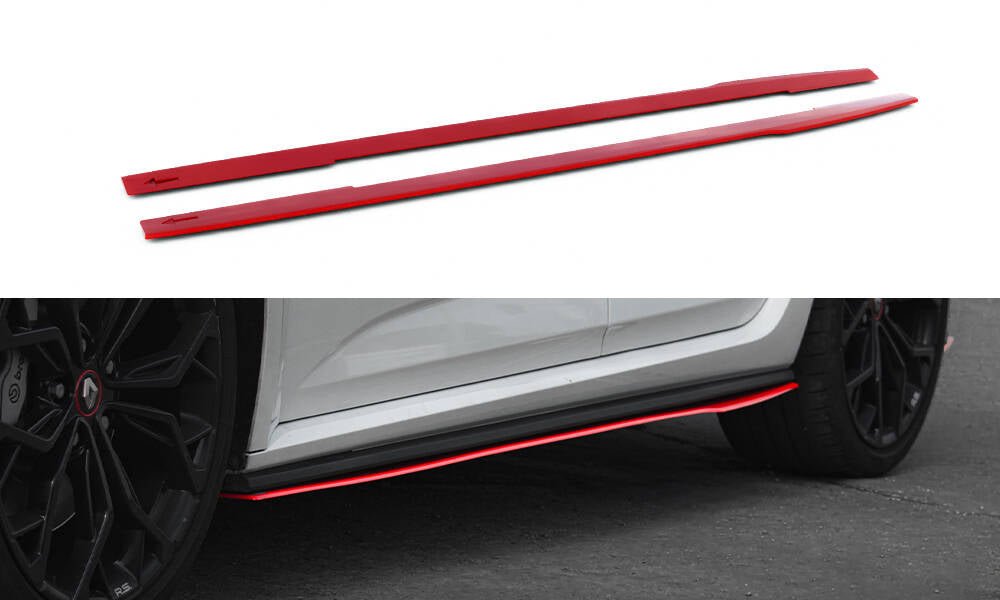Maxton Design - Seitenschweller V2 Ansatz für Renault Megane RS Mk4 - Aerowerk.