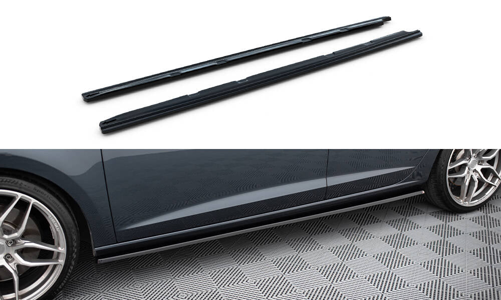 Maxton Design - Seitenschweller V2 Ansatz für Seat Leon Mk3 Cupra/ FR Facelift - Aerowerk.