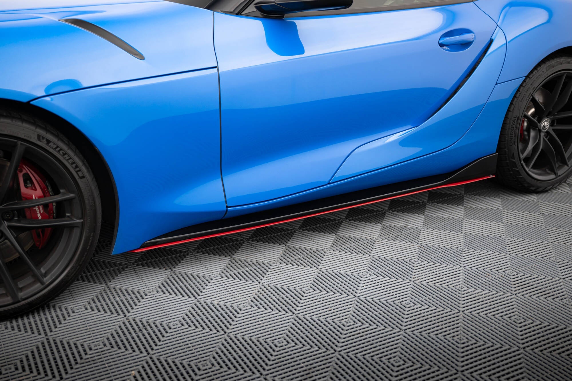 Maxton Design - Seitenschweller V2 Ansatz für Toyota Supra Mk5 - Aerowerk.