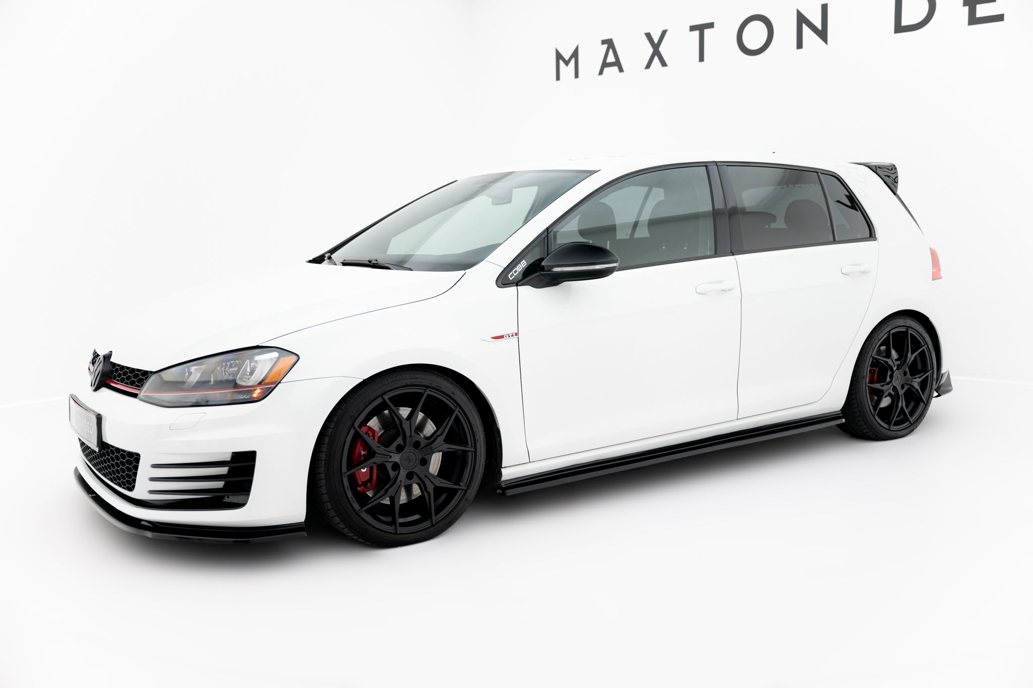 Maxton Design - Seitenschweller V2 Ansatz für VW Golf 7 GTI (verengen) - Aerowerk.