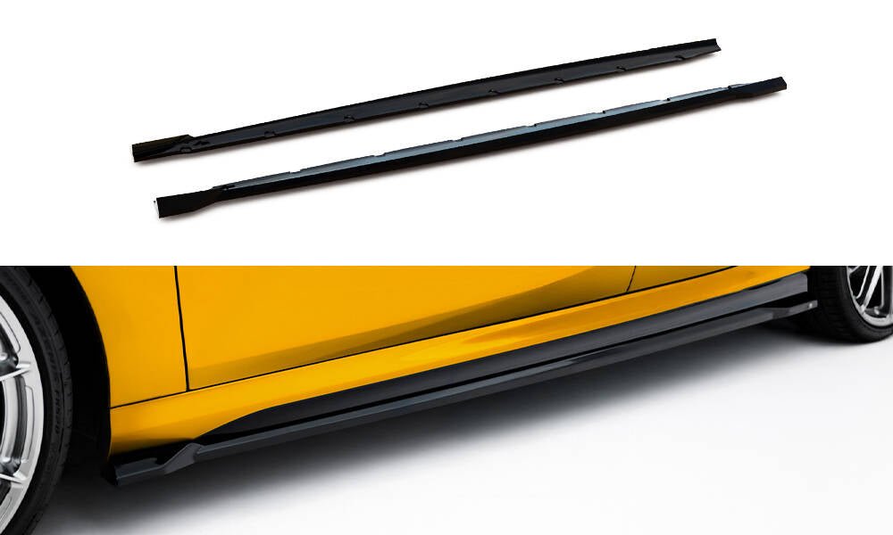 Maxton Design - Seitenschweller V.3 Ansatz für für BMW 1er M - Paket F70 - Aerowerk.