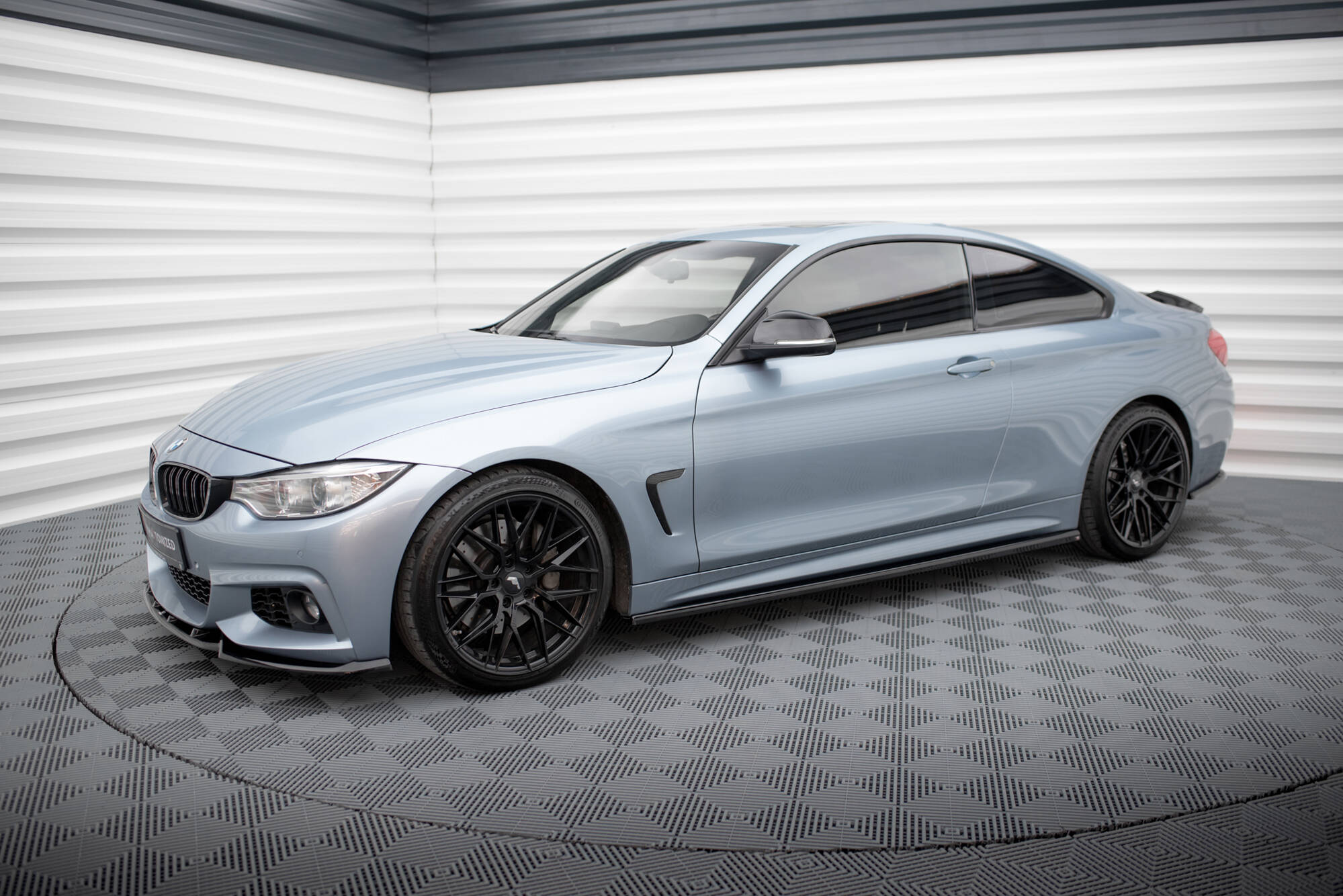 Maxton Design - Seitenschweller V.3 Ansatz für für BMW 4er Coupe / Gran Coupe / Cabrio M - Paket F32 / F36 / F33 - Aerowerk.
