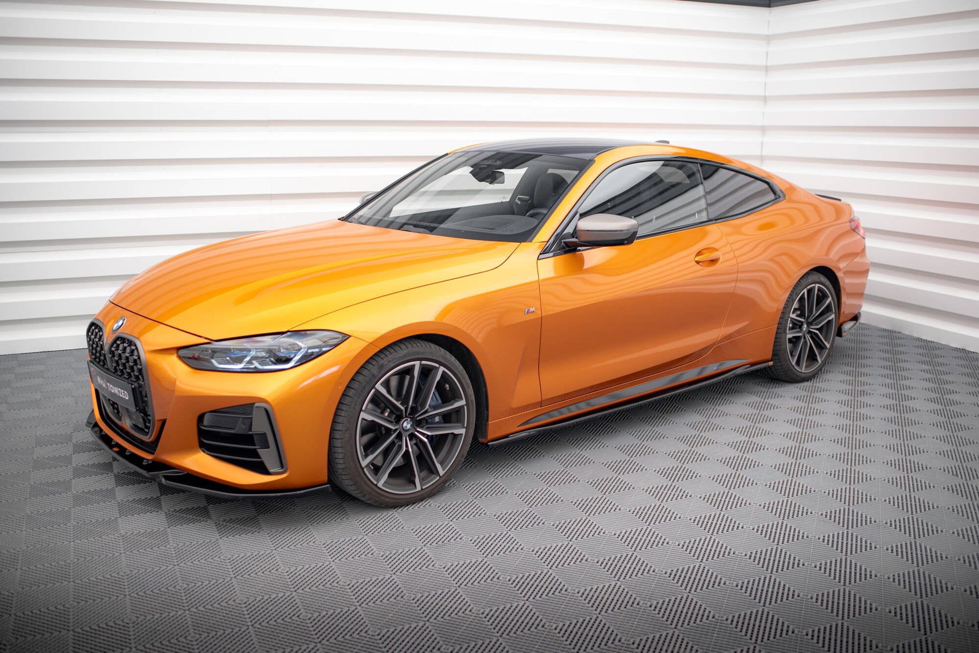 Maxton Design - Seitenschweller V3 Ansatz für für BMW 4er M - Paket / M440i G22 / G23 / G22 Facelift / G23 Facelift - Aerowerk.