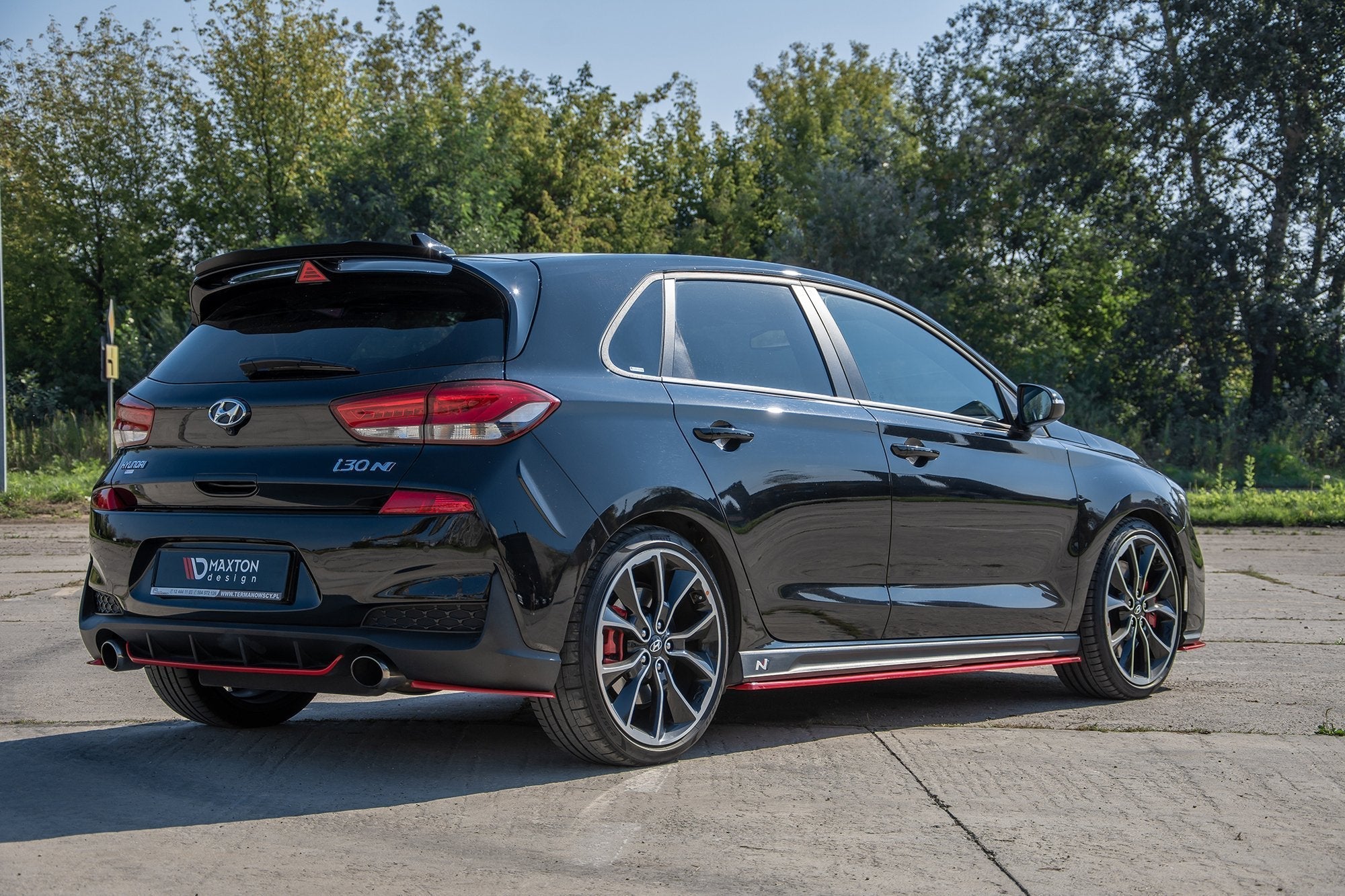 Maxton Design - Seitenschweller V3 Ansatz für für Hyundai I30 N Mk3 - Aerowerk.