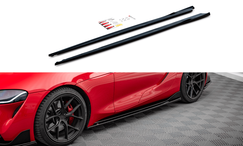 Maxton Design - Seitenschweller V3 Ansatz für für Toyota Supra Mk5 - Aerowerk.