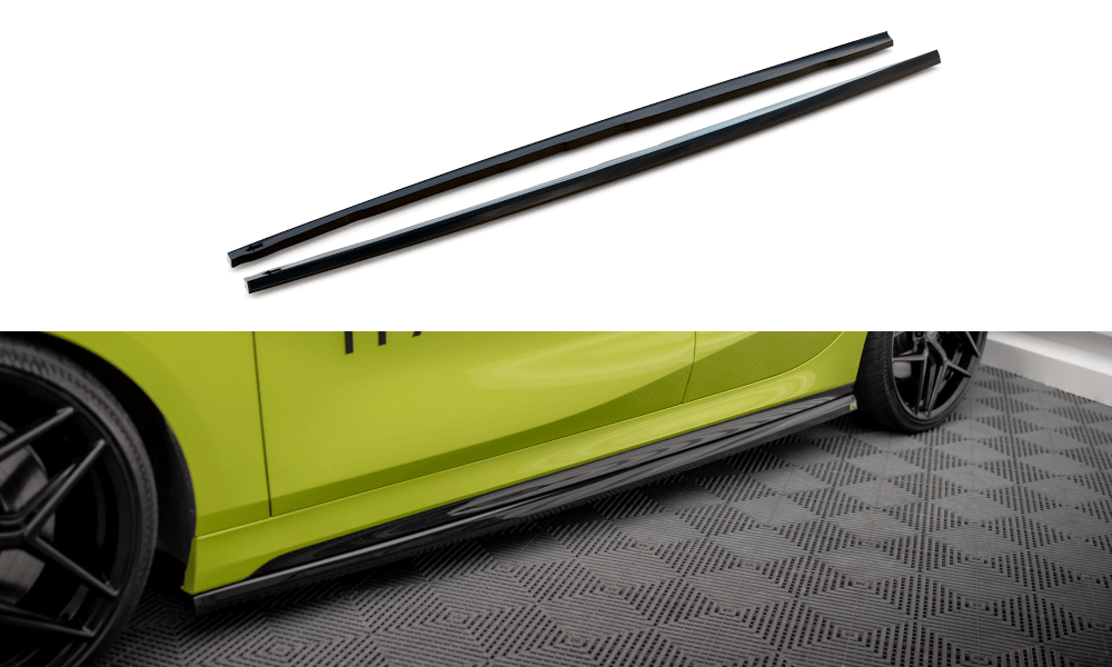 Maxton Design - Seitenschweller V.4 Ansatz für BMW 1er M - Paket/ M135i / 128ti F40 - Aerowerk.
