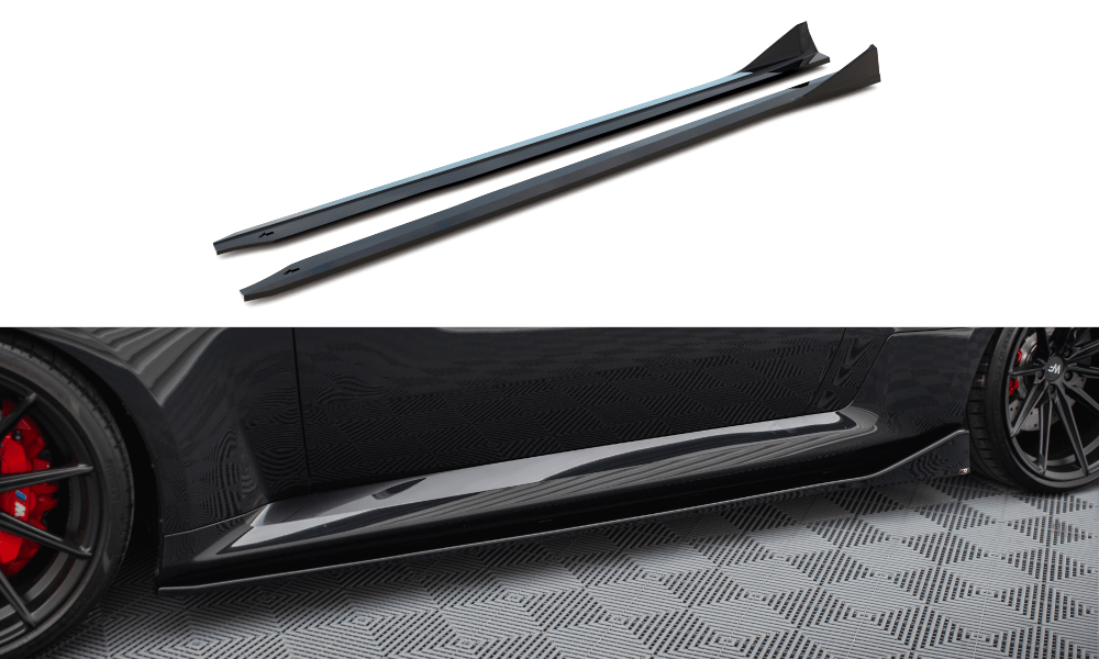 Maxton Design - Seitenschweller V.4 Ansatz für BMW M2 G87 - Aerowerk.