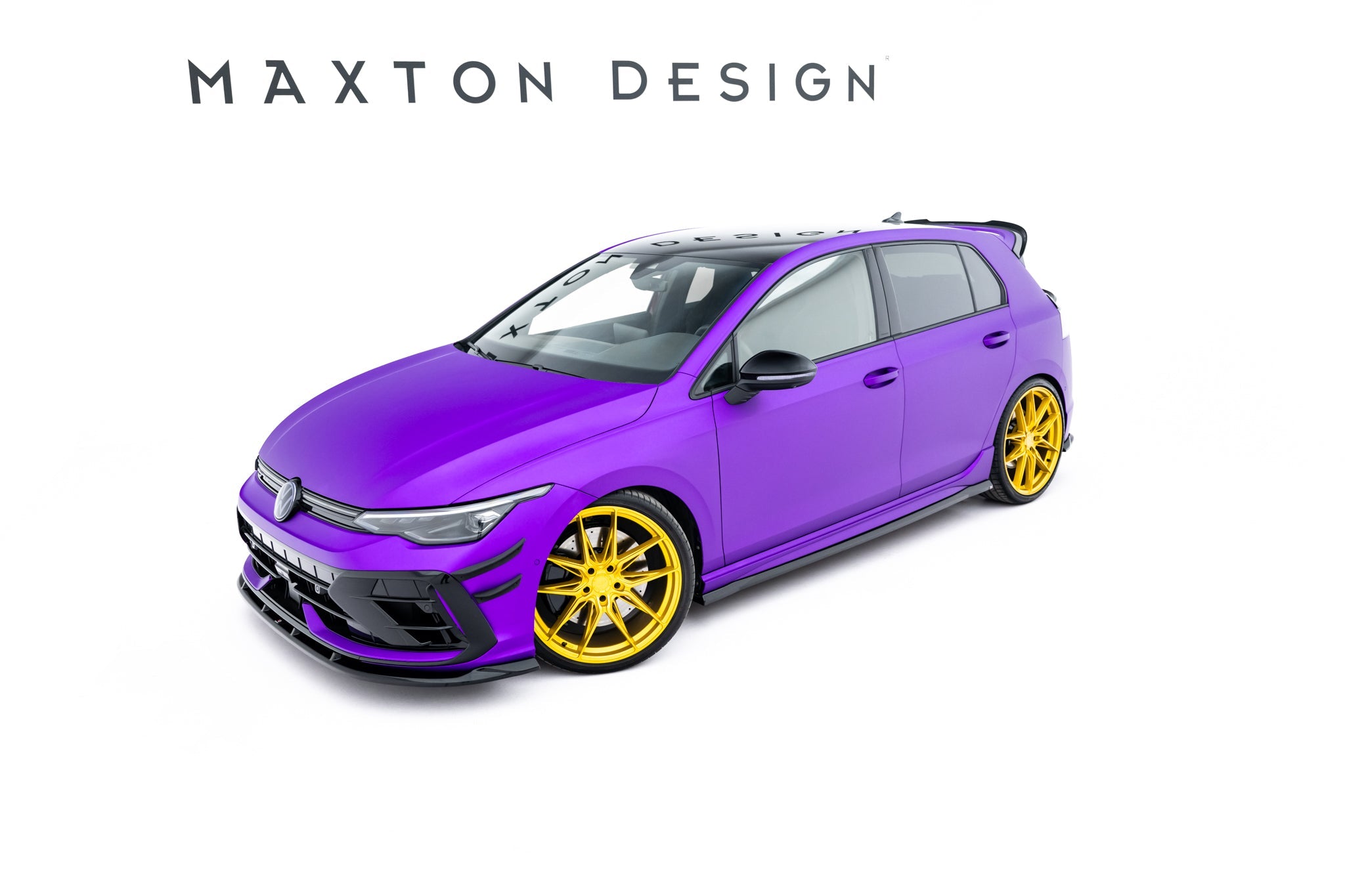 Maxton Design - Seitenschweller V5 Ansatz für VW Golf R Mk8 / Mk8 Facelift - Aerowerk.
