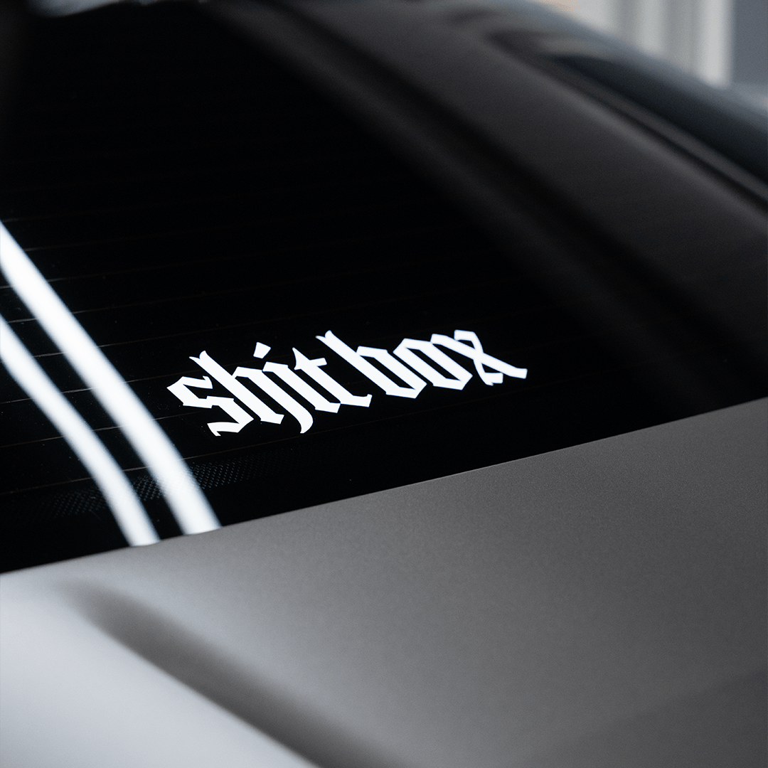 SHIT BOX STICKER V.2 - Aerowerk.