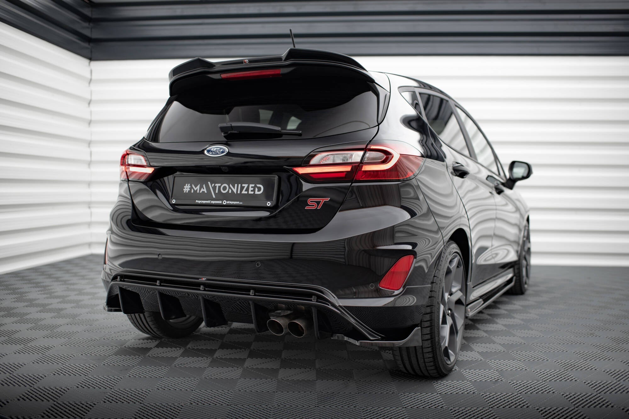 Maxton Design - Spoiler 3D für Ford Fiesta ST / ST - Line Mk8 - Aerowerk.