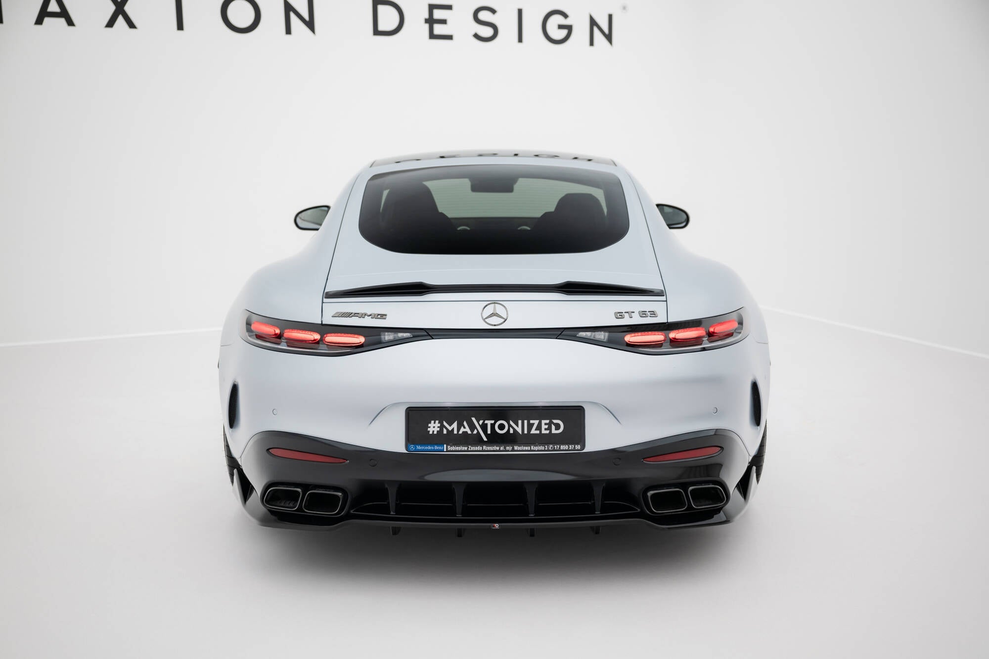 Maxton Design - Spoiler 3D für Mercedes - AMG GT 63 / 55 / 63 S E Performance C192 - Aerowerk.